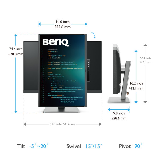 BenQ 24.1" LED - RD240Q