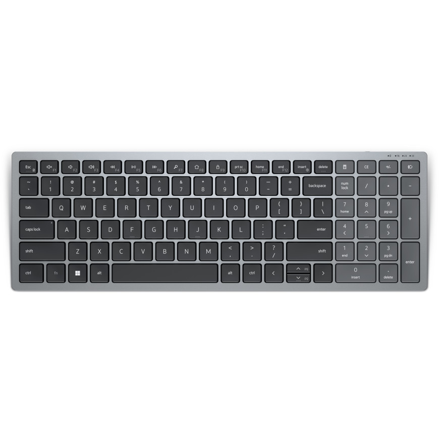 Clavier compact Dell Pro Plus - KB740 - États-Unis international (QWERTY)