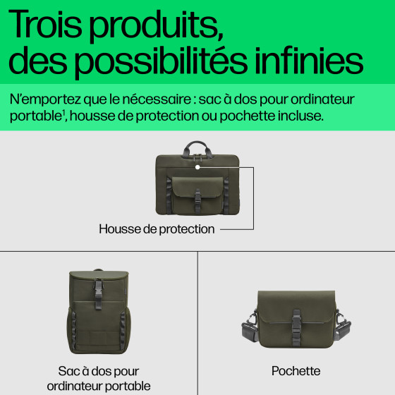 Sac à dos HP modulaire 15,6"