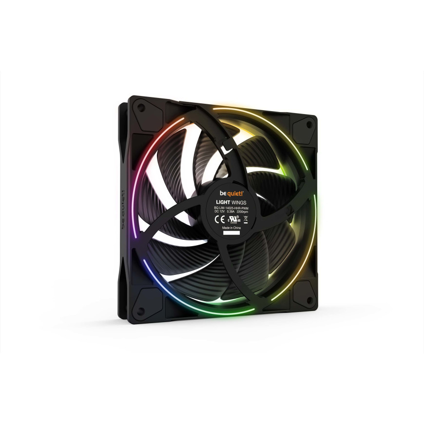 be quiet! Light Wings 140 mm PWM High Speed ARGB
