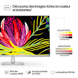 Écran Full HD réglable en hauteur 27 pouces HP Série 5 - 527sh