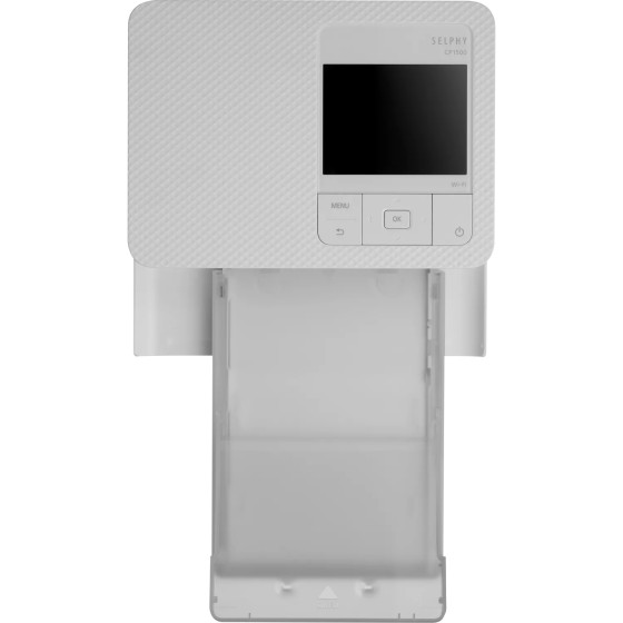 Kit imprimante photo portable Canon SELPHY CP1500, blanche + 54 feuilles de papier photo