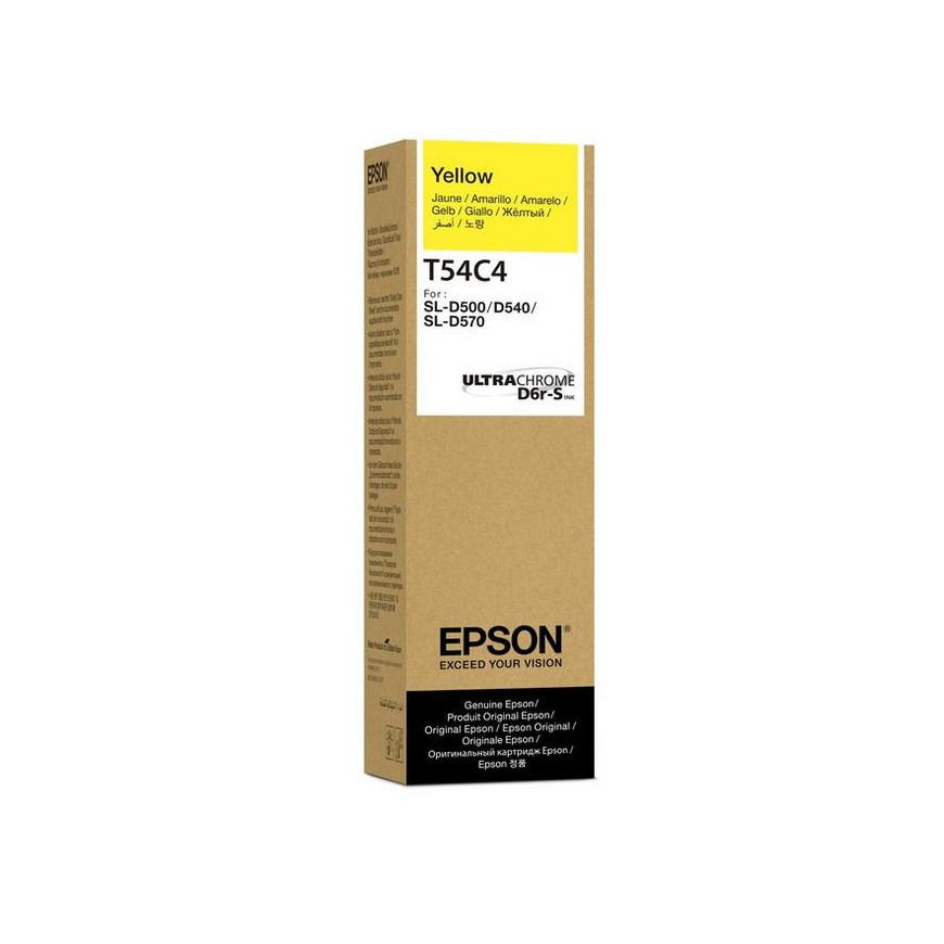 Epson T54C Yellow SURELAB SL-D500 – Encre Ultrachrome D6r-S (C13T54C420)