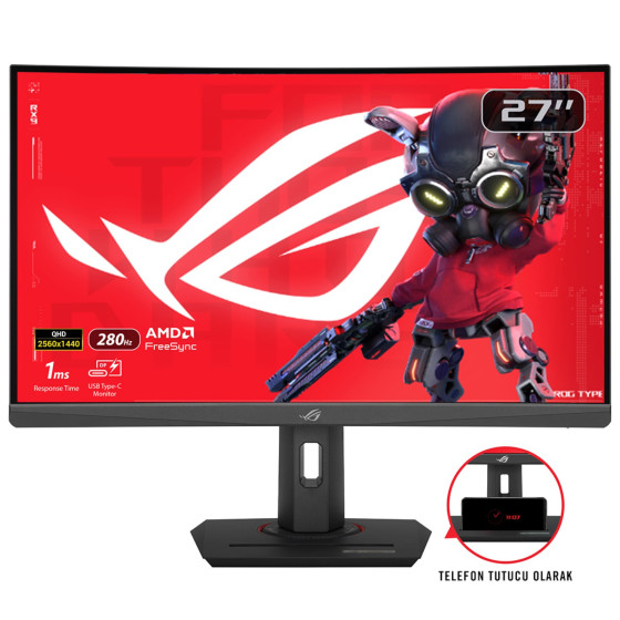 Écran incurvé 27" gaming Asus ROG Strix XG27WCMS
