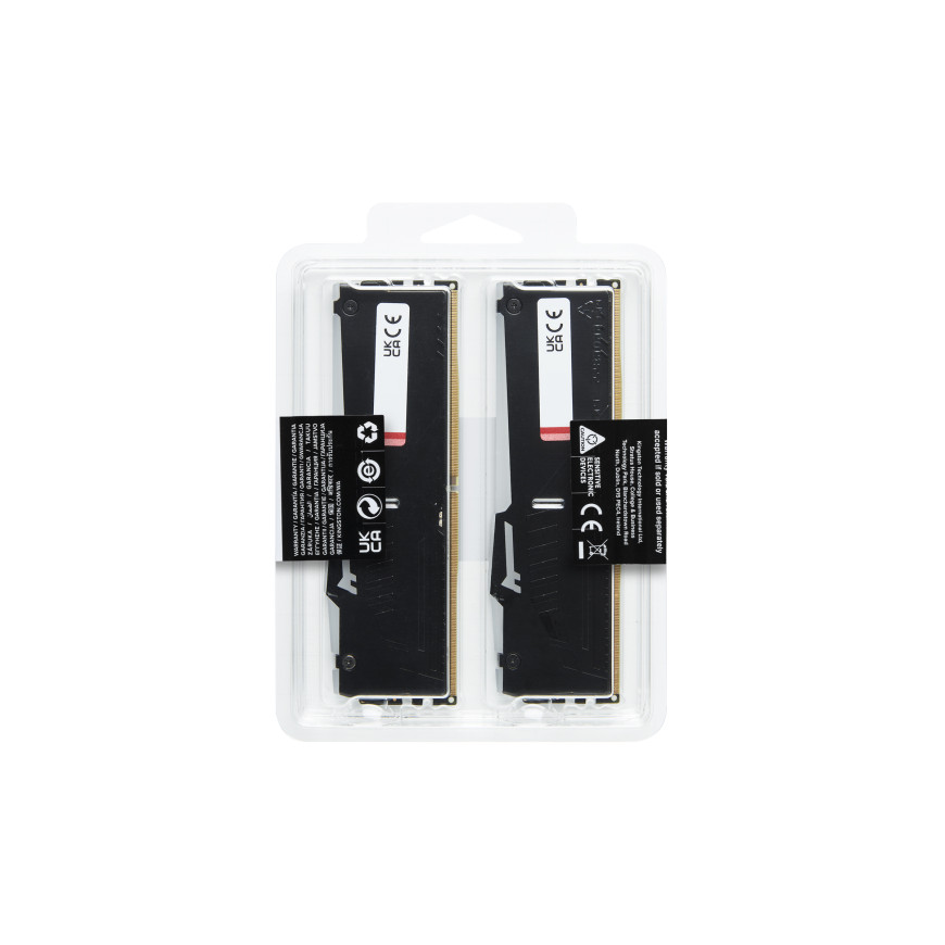 Kingston FURY Beast RGB 64 Go (4 x 16 Go) DDR5 6000 MHz CL40