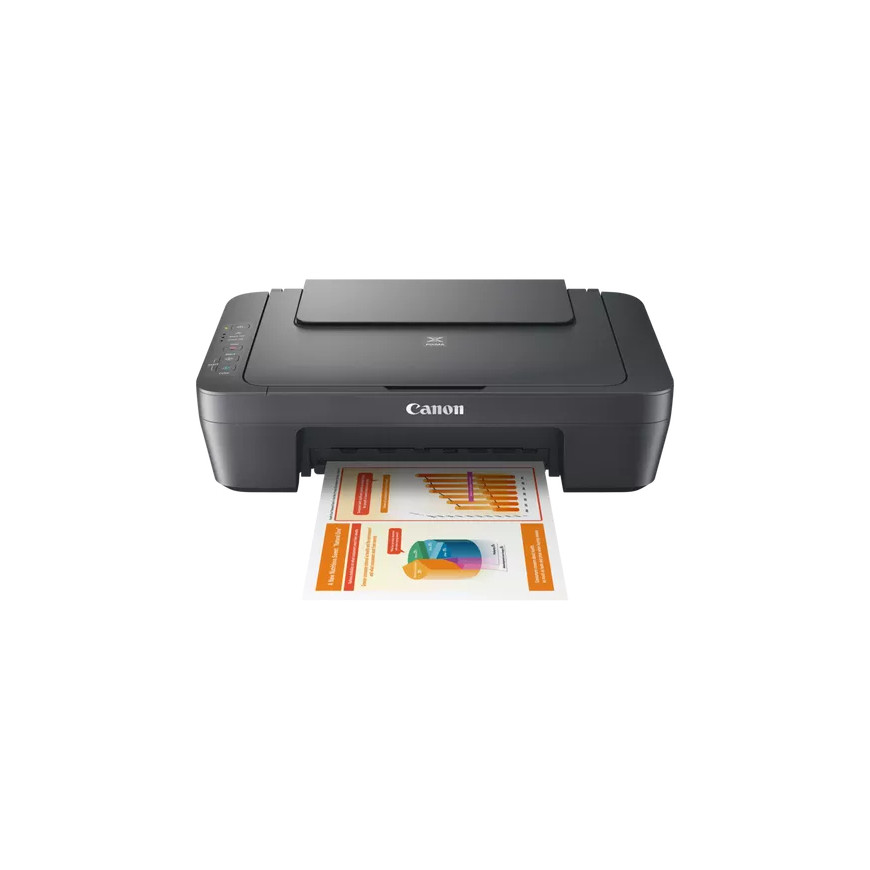 Imprimante jet d'encre couleur 3-en-1 Canon PIXMA MG2551S, grise