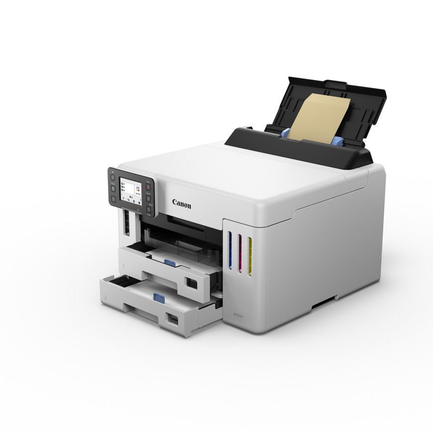 Imprimante jet d'encre MegaTank rechargeable couleur avec connexion sans fil Canon MAXIFY GX5550