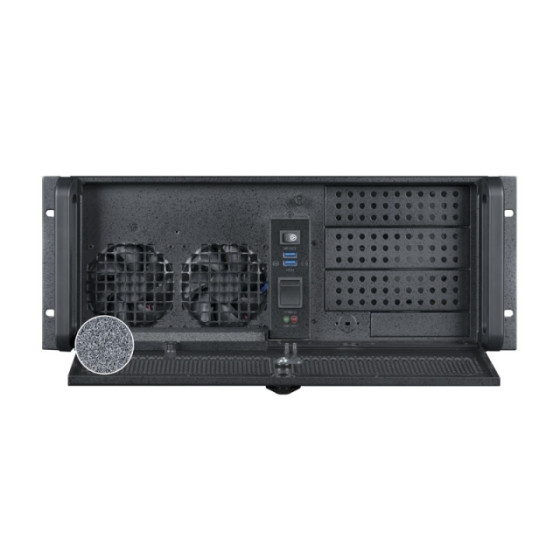 Chieftec Boîtier 19" rackable 4U profondeur 505 mm
