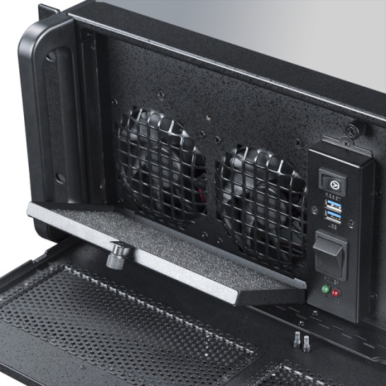 Chieftec Boîtier 19" rackable 4U profondeur 505 mm