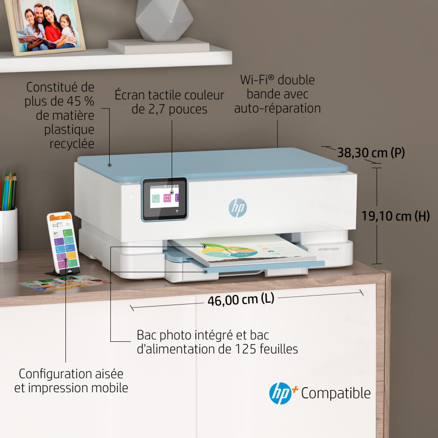 Imprimante Tout-en-un HP ENVY Inspire 7221e
