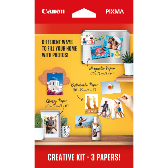 Kit créatif Canon - 3 papiers
