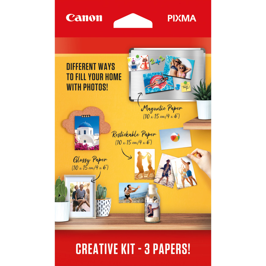 Kit créatif Canon - 3 papiers