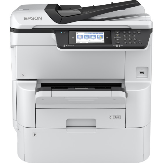 Imprimante multifonction jet d’encre Epson WorkForce Pro WF-C878RDTWFC – professionnelle (C11CH60402BR)