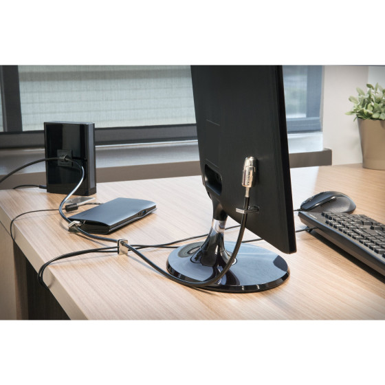 Kit de verrouillage Kensington á 2.0 pour ordinateurs de bureau et périphériques (K64424WW)