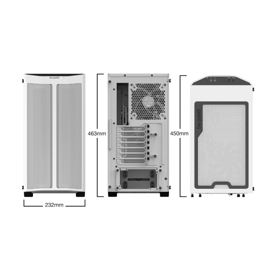 be quiet! Pure Base 500DX (Blanc)