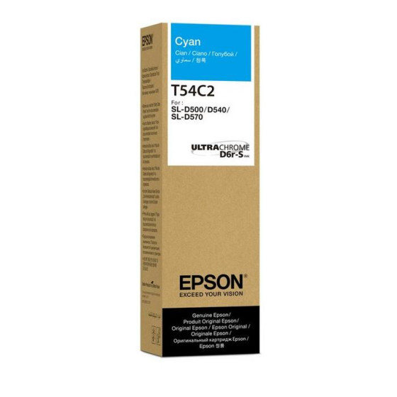 Epson T54C Cyan SURELAB SL-D500 – Encre Ultrachrome D6r-S (C13T54C220)