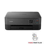 Imprimante photo jet d'encre couleur 3-en1 sans fil Canon PIXMA TS5350i, noire
