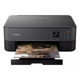 Imprimante photo jet d'encre couleur 3-en1 sans fil Canon PIXMA TS5350i, noire