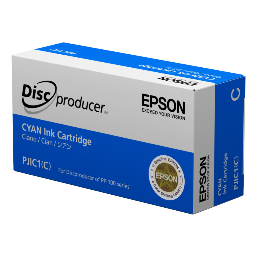 Cartouche d'encre Epson Discproducer Ink PJIC7(C) – cyan (C13S020688)