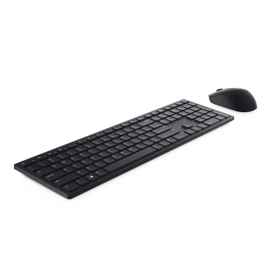 Clavier et souris Dell Pro - KM5221W - français (AZERTY) - noir