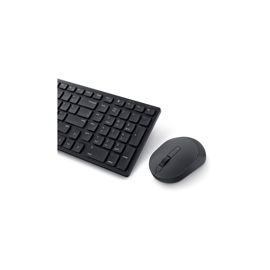 Clavier et souris compacts et silencieux Dell Pro - KM555 - États-Unis international (QWERTY)