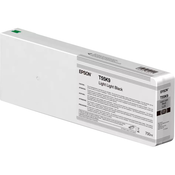 Epson Singlepack Light Light Black T55K900 – Encre UltraChrome HDX 700ml (C13T55K900)