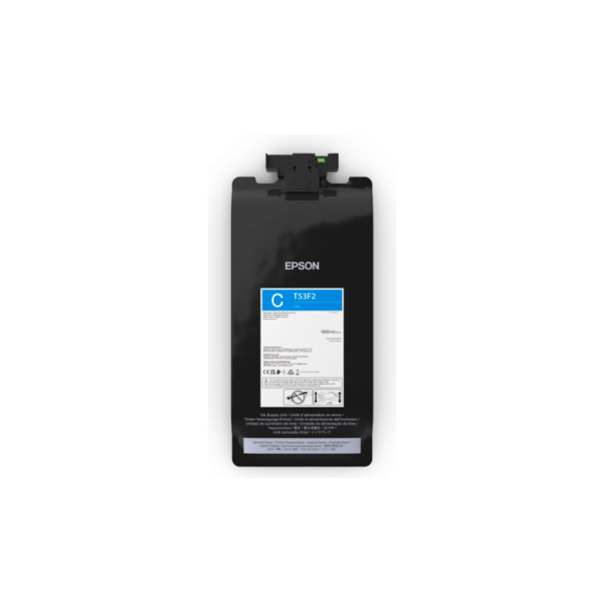 Epson P-Series Cyan IIPS Ink 1600ml – Encre professionnelle pour impressions éclatantes (C13T53F200)