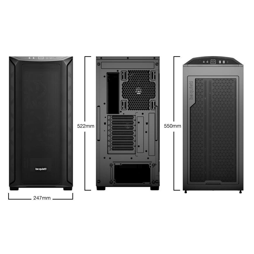 be quiet! Shadow Base 800 - Noir