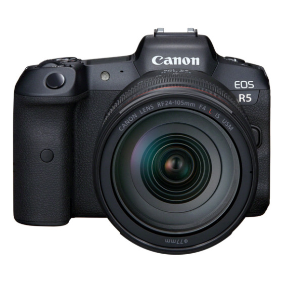 Appareil photo hybride Canon EOS R5 et objectif RF 24-105mm F4L IS USM