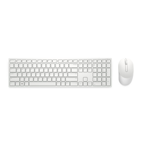 Clavier et souris Dell Pro - KM5221W - États-Unis international (QWERTY) - blanc
