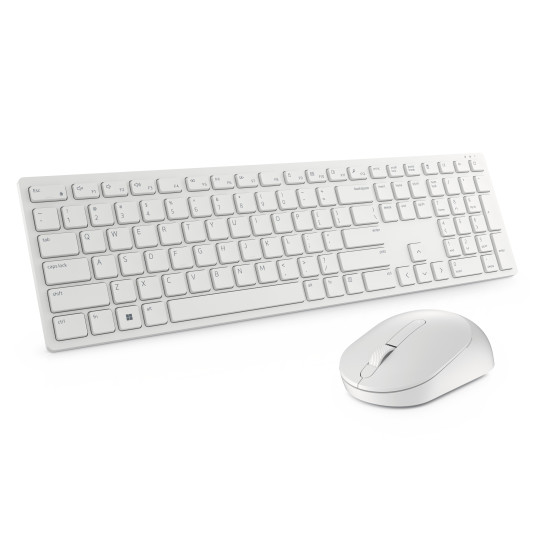 Clavier et souris Dell Pro - KM5221W - États-Unis international (QWERTY) - blanc