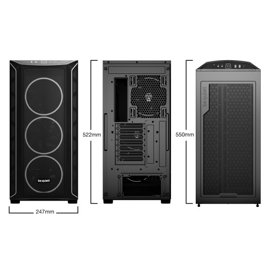 be quiet! Shadow Base 800 FX - Noir