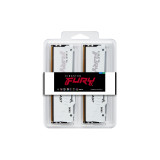 Kingston FURY Beast RGB 64 Go (2 x 32 Go) DDR5 6400 MHz CL32 - Blanc