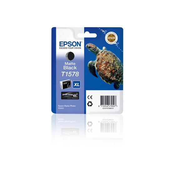 Cartouche d'encre Epson T1578 M Black – noire XL (C13T15784N10)