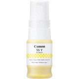 Bouteille d'encre jaune Canon GI-55Y