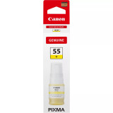 Bouteille d'encre jaune Canon GI-55Y