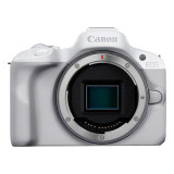 Appareil photo hybride Canon EOS R50, blanc + objectif RF-S 18-45mm F4.5-6.3 IS STM