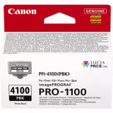 Cartouche d'encre photo noir Canon PFI-4100PBK
