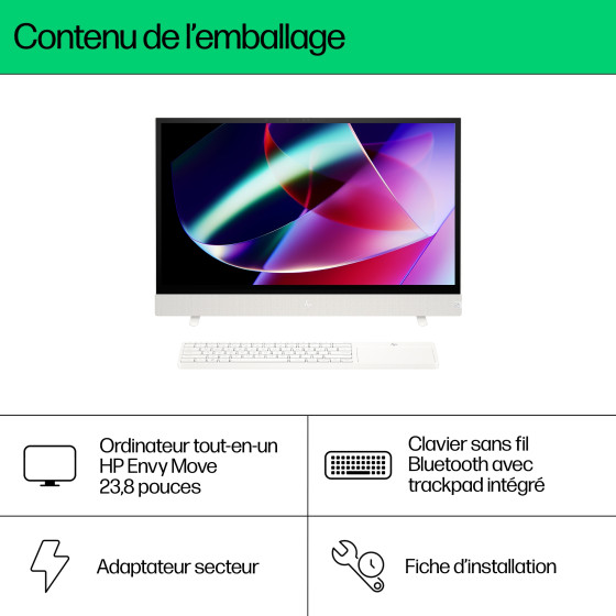 PC tout-en-un HP Envy Move 24" cs0001nf