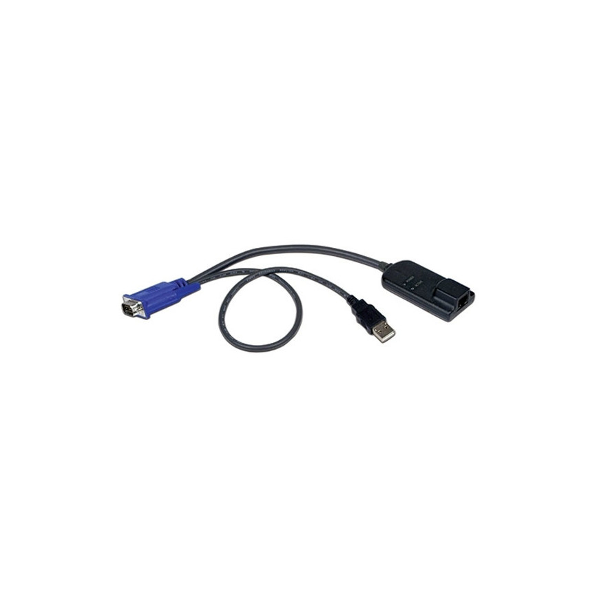 Serveur Dell DMPUIQ-VMCHS module d’interface Dell, avec VGA et USB pour clavier et souris prenant en charge les Medias virtuels