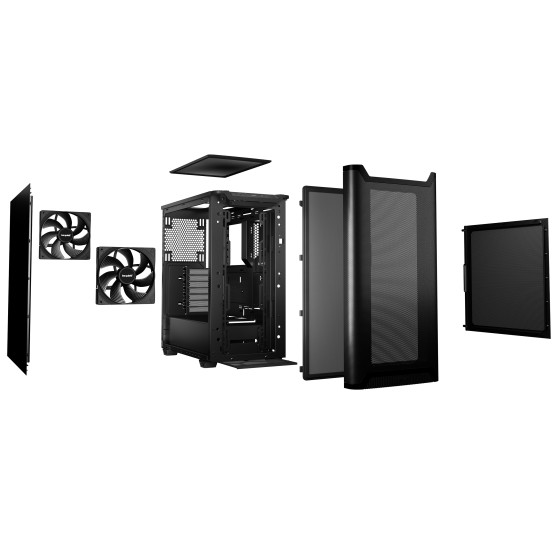 be quiet! Pure Base 501 Airflow - Noir