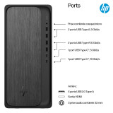 Ordinateur de bureau HP OmniDesk M02-0097nf