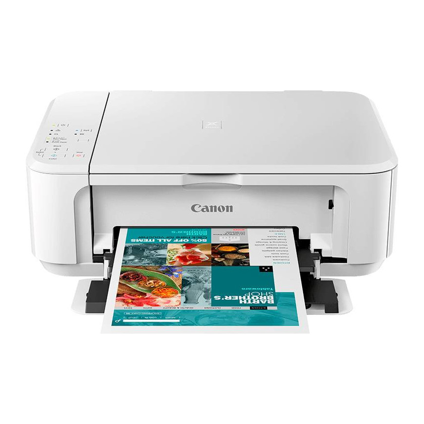 Imprimante jet d'encre multifonction Canon PIXMA MG3650S, Blanc