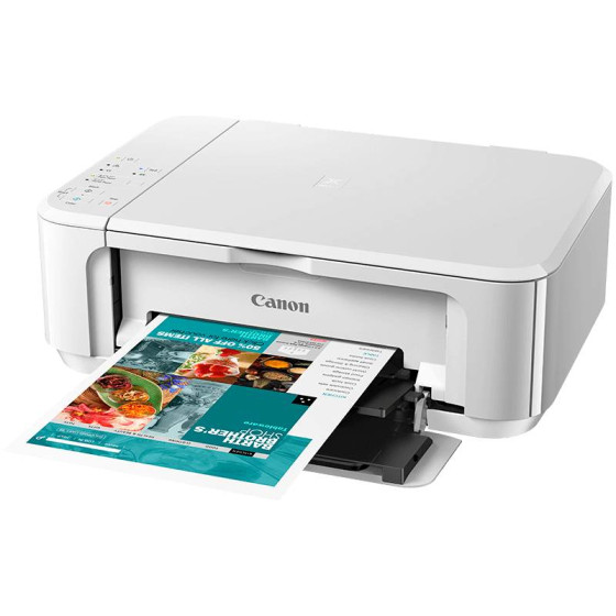 Imprimante jet d'encre multifonction Canon PIXMA MG3650S, Blanc