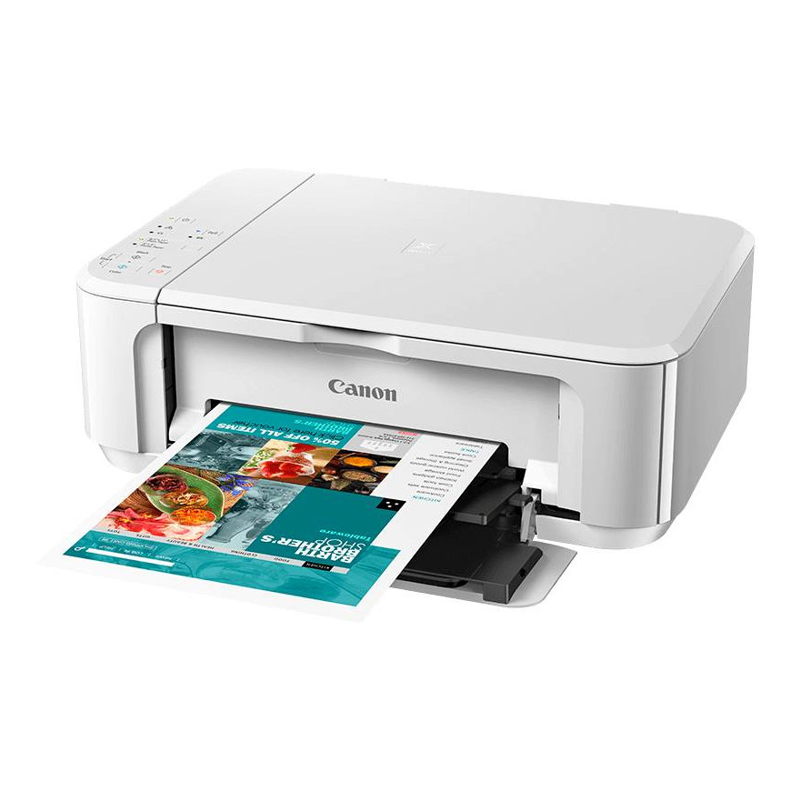 Imprimante jet d'encre multifonction Canon PIXMA MG3650S, Blanc