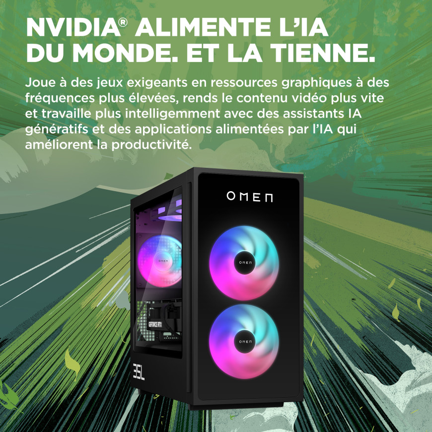 Tour Gaming OMEN 35L GT16-0488nf - NVIDIA® GeForce RTX™ 5070 Ti