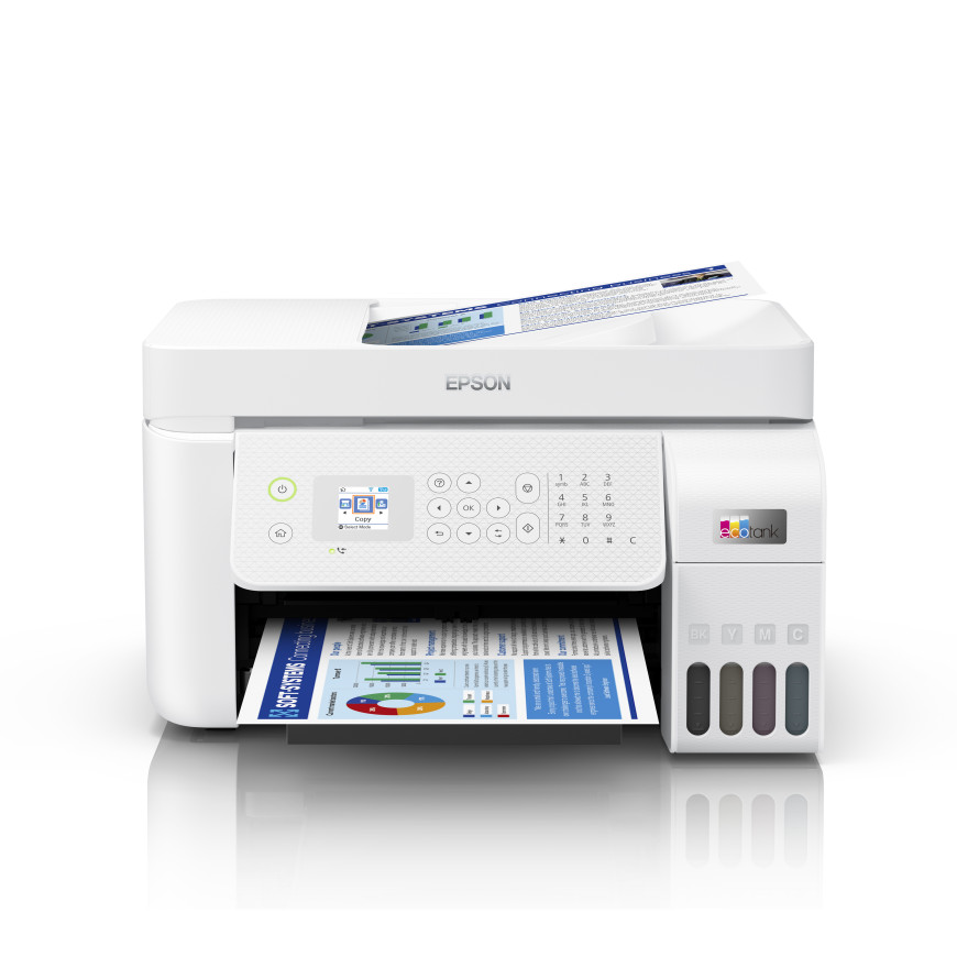 Imprimante multifonction Epson EcoTank L5296 – rapide et économique (C11CJ65406)