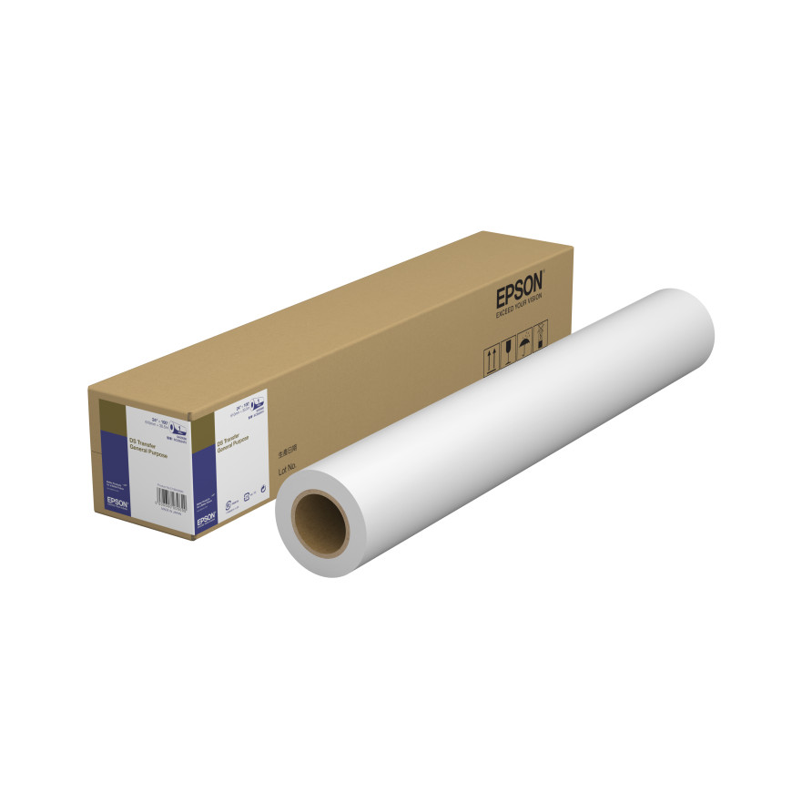 Epson DS Transfer General Purpose 610 mm × 30,5 m – Papier transfert polyvalent (C13S400080)