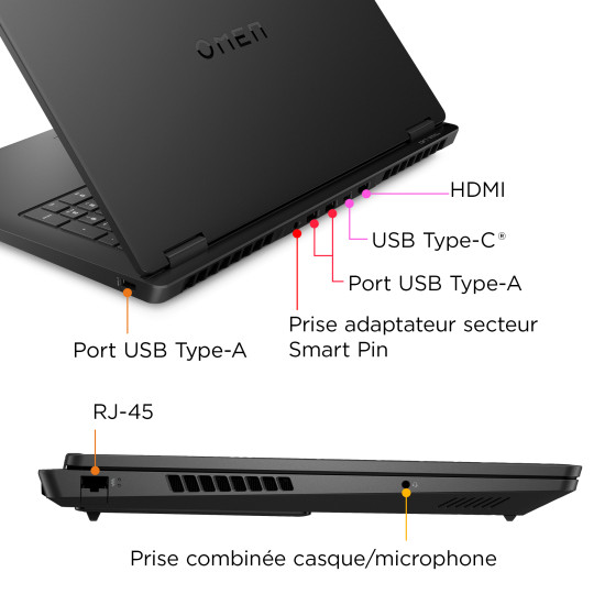 PC portable Gaming OMEN 17-db0108nf - NVIDIA® GeForce RTX™ 4060