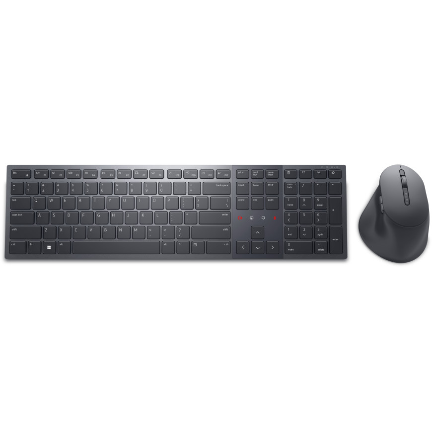Clavier et souris de collaboration Dell Pro Premium - KM900 - États-Unis international (QWERTY)